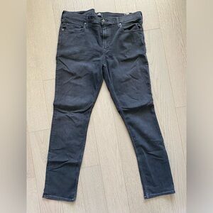 PAIGE Jeans. Lennox Style. Size 36. Charcoal Black.